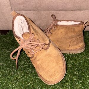 UGG Men's Brown Suede Chukka Boots